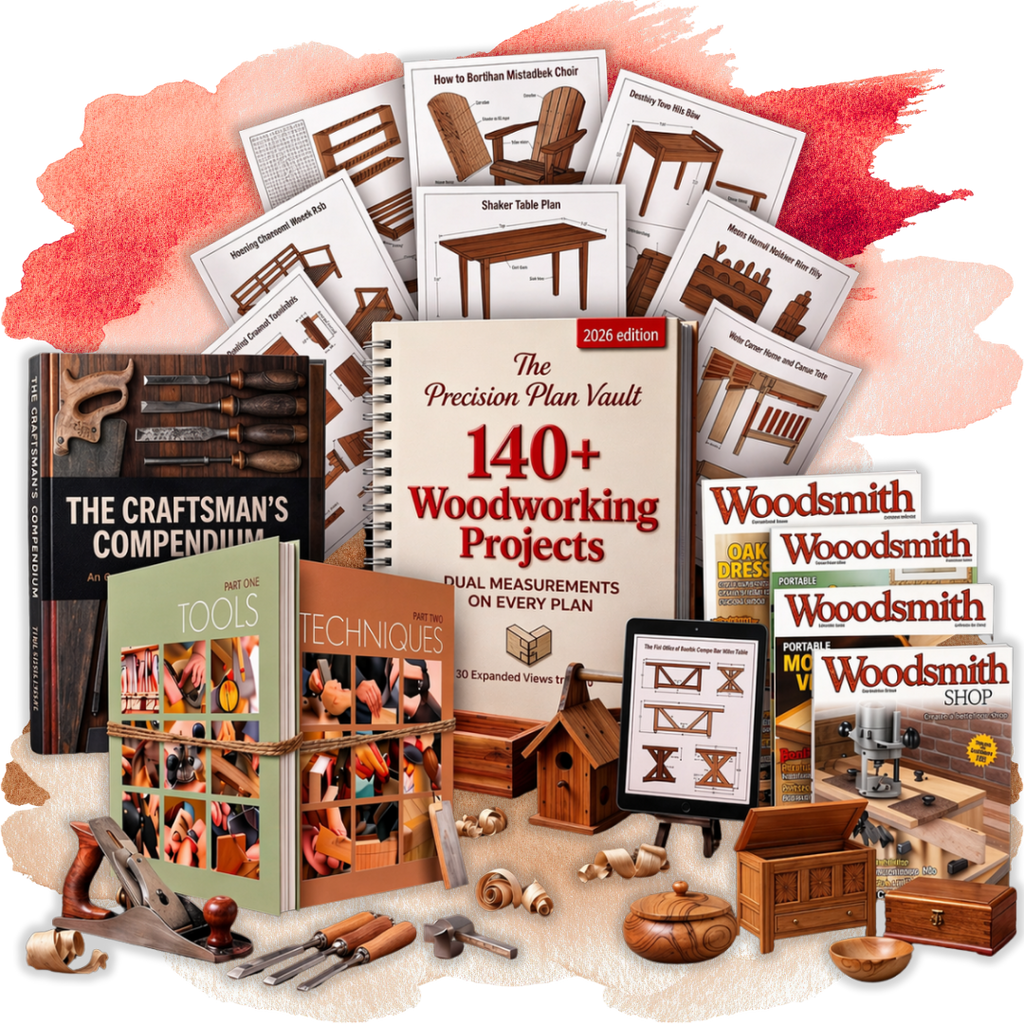 The Precision Plan Vault - Woodworking Plans