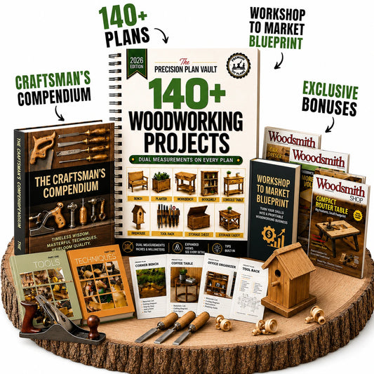 The Precision Plan Vault - Woodworking Plans